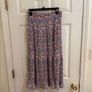 Floral Print Women's Skirt